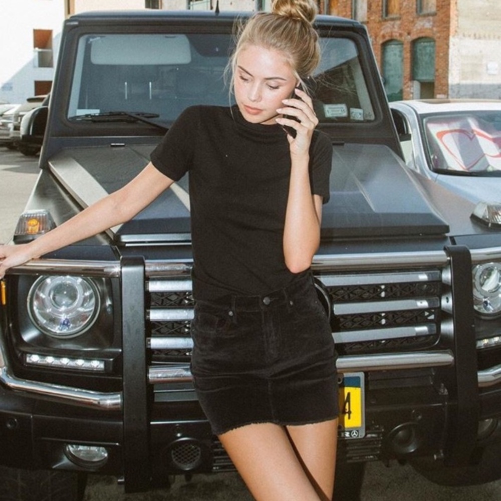Brandy Melville corduroy skirt